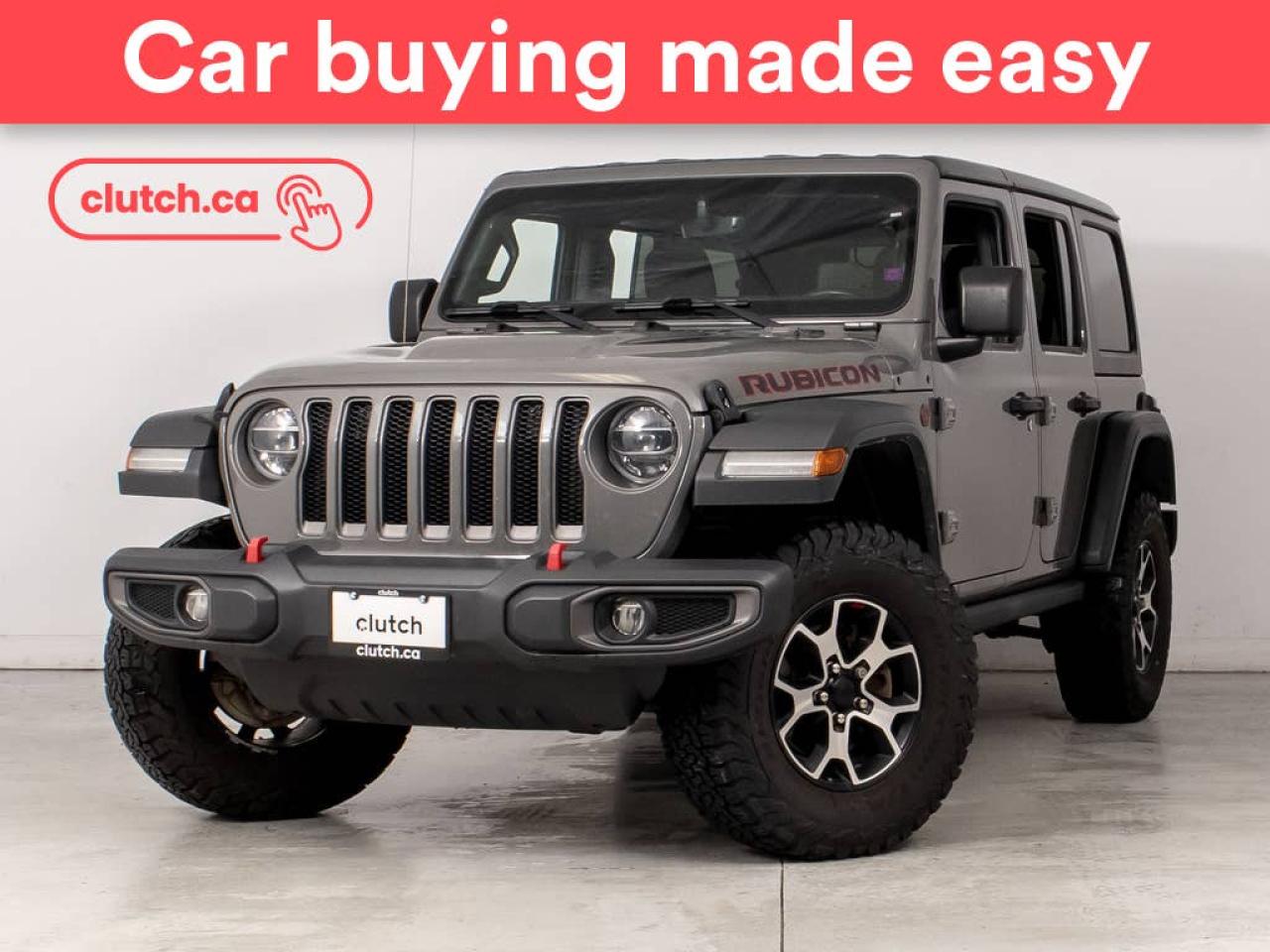 Used 2020 Jeep Wrangler Unlimited Rubicon w/ 4WD, Navigation, Rear Parking Sensors for sale in Bedford, NS