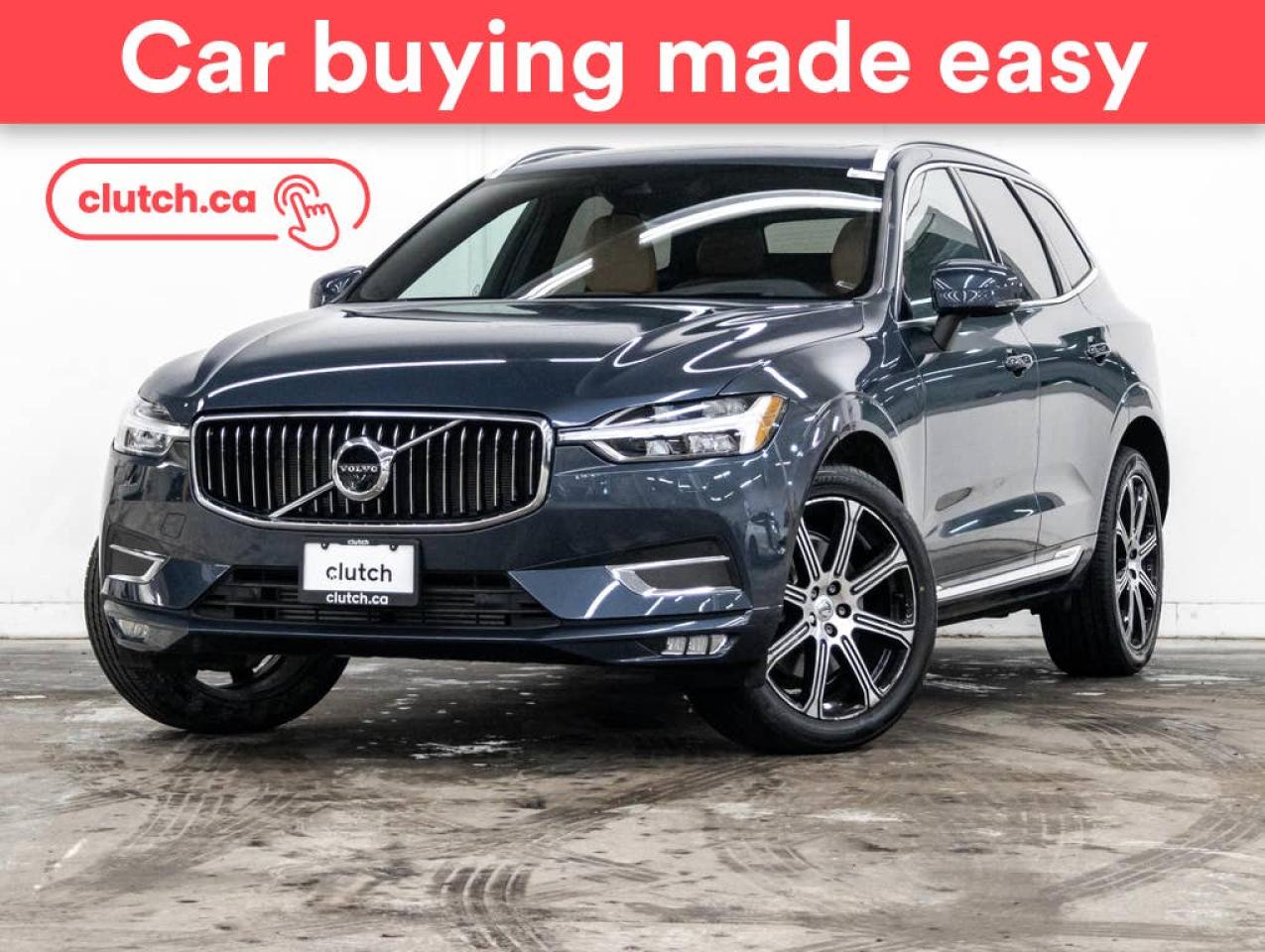 Used 2020 Volvo XC60 Inscription T6 AWD w/ Apple CarPlay & Android Auto, Heated Steering Wheel, Heated Front Seat for sale in Toronto, ON