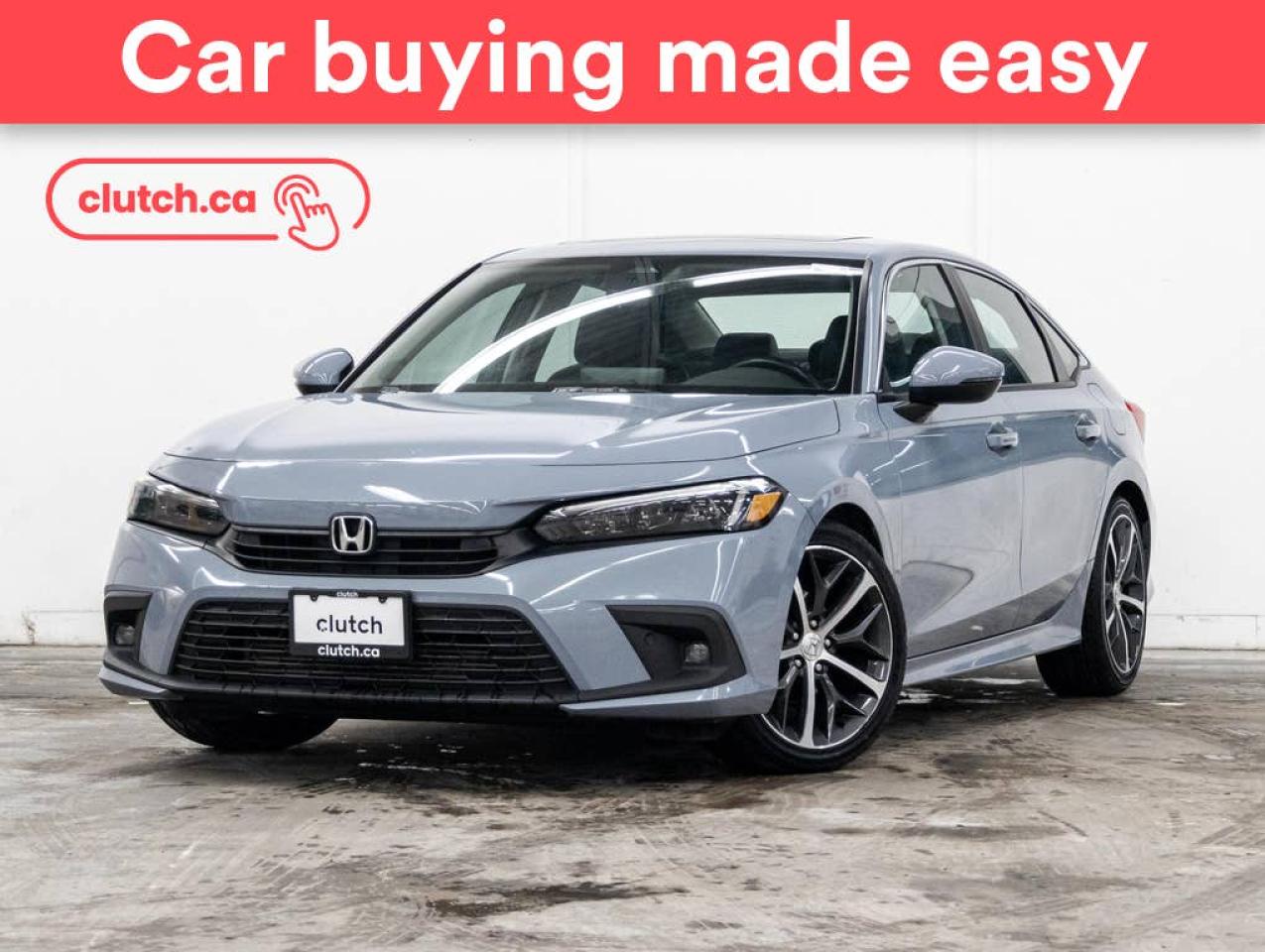 Used 2022 Honda Civic Touring  w/ Apple CarPlay & Android Auto, Heated Steering Wheel, Heated Front Seats for sale in Toronto, ON