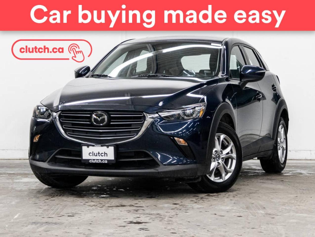 Used 2019 Mazda CX-3 GS AWD w/ i-Activesense Pkg. w/ Apple CarPlay & Android Auto, Heated Steering Wheel, Heated Front Seats for sale in Toronto, ON