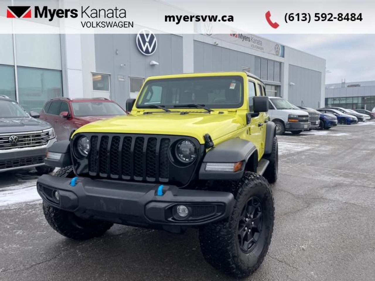 Used 2023 Jeep Wrangler 4xe Willys  - Hybrid -  Fast Charging for sale in Kanata, ON