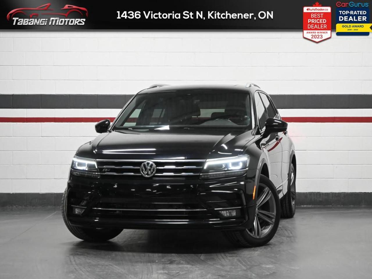 Used 2021 Volkswagen Tiguan Highline  R-Line Digital Dash 360CAM Fender Navigation Panoramic Roof for sale in Mississauga, ON