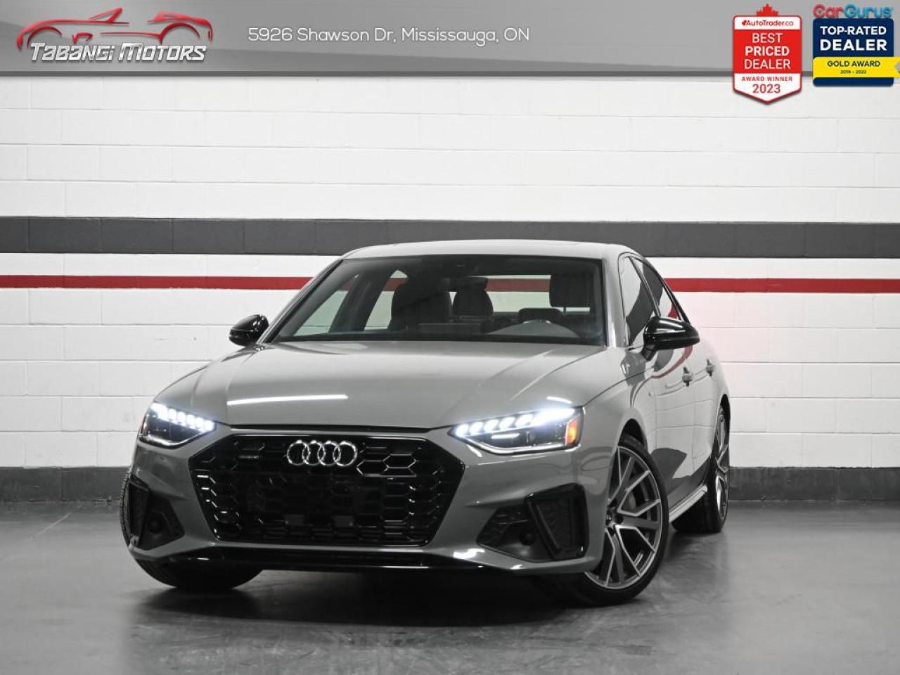 Used 2020 Audi A4 Sedan Progressiv   S-Line No Accident Digital Dash Navigation Sunroof for sale in Mississauga, ON