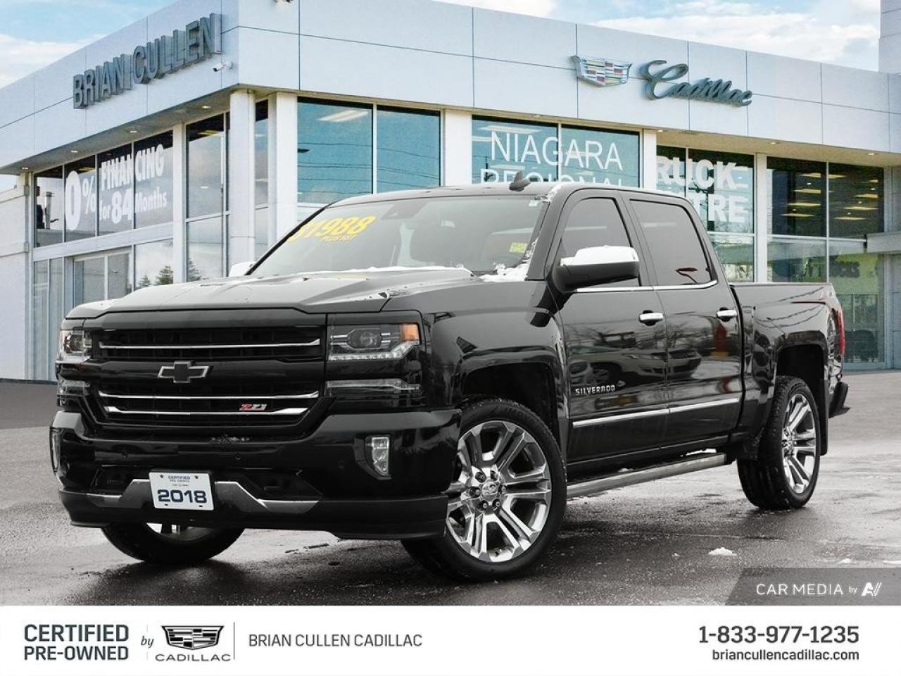 Used 2018 Chevrolet Silverado 1500 LTZ Crew Cab Short Box 4-Wheel Drive LTZ w/2LZ for sale in St Catharines, ON