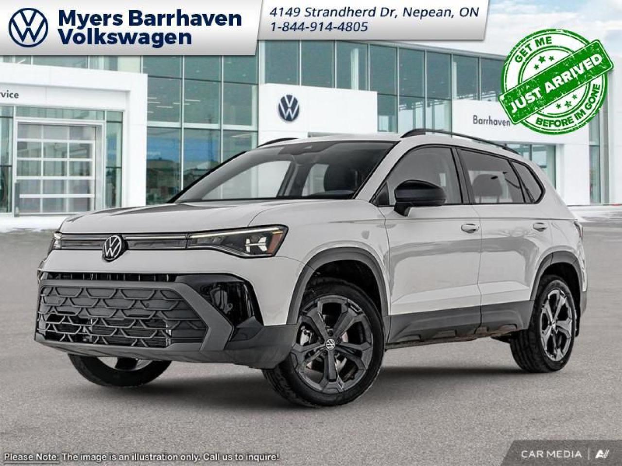 New 2025 Volkswagen Taos Comfortline Black Edition for sale in Nepean, ON