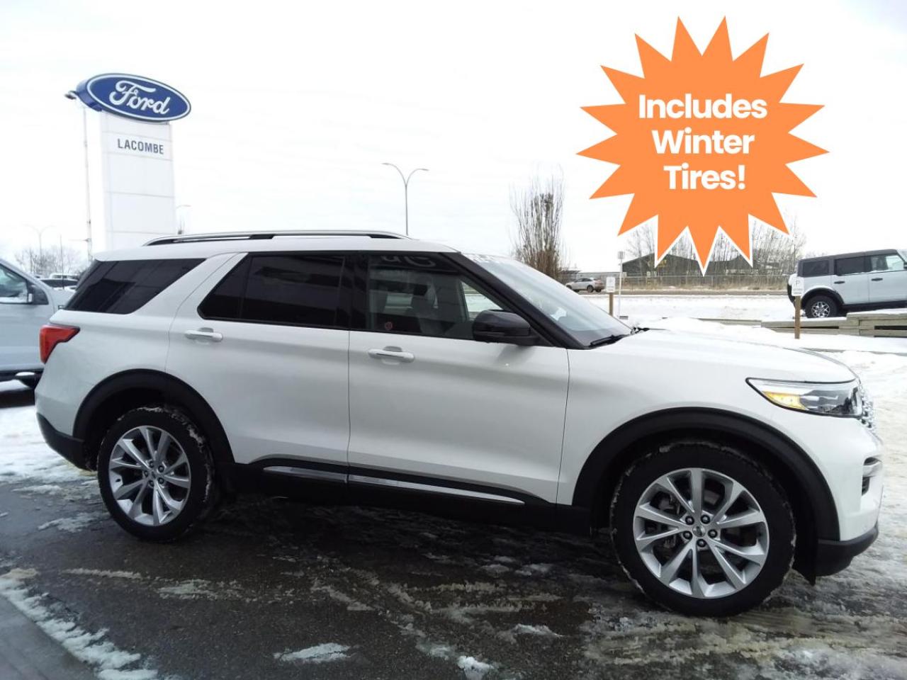 Used 2022 Ford Explorer Platinum for sale in Lacombe, AB