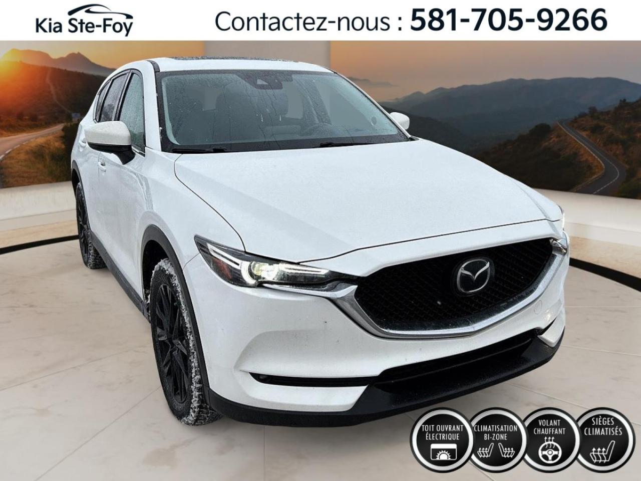 Used 2021 Mazda CX-5 GT* AWD* TOIT* CUIR* SIEGES VENTILES* BIZONE* for sale in Ste-Foy, QC