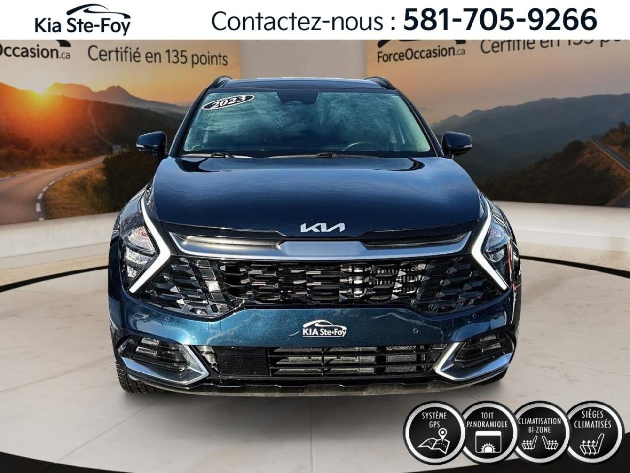 Used 2023 Kia Sportage PHEV EX PREMIUM *AWD *GPS *TOIT *CUIR *BI-ZONE for sale in Ste-Foy, QC