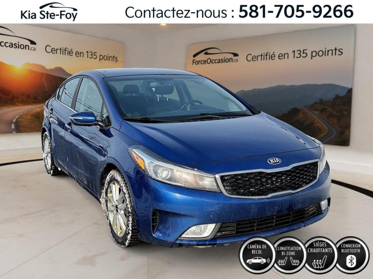 Used 2017 Kia Forte EX* CARPLAY* BIZONE* SIEGES CHAUFFANTS* CAMERA* for sale in Ste-Foy, QC