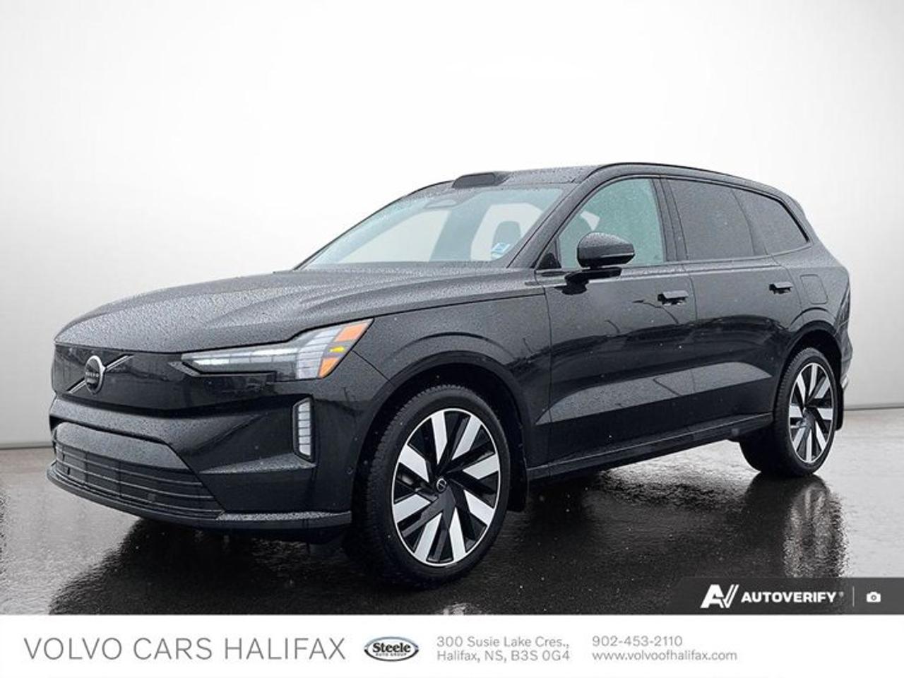 *2025 Volvo EX90 Ultra - 20,610KM - Certified by Volvo *This 2025 EX90 Ultra is offered as a Certified Pre-Owned, after being used as a Demonstrator vehicle by our dealership since new. A new car for the price of a pre-owned, plus the inclusion of unlimited-mileage warranty coverage! Serviced, inspected, detailed, and available for immediate delivery.- Up to 499KM of Electric Range- 510HP / 671lb-ft of Torque- Harmon Kardon Audio- 22 Inch 5-Spoke Aero Wheels*Visit us today at Volvo Cars Halifax, 300 Susie Lake Crescent, Bayers Lake.**Certified by Volvo*When you buy a Certified by Volvo vehicle, youre getting more than a great previously owned vehicle. Youre getting our commitment to your satisfaction. We accept only the best pre-owned Volvos, and we make them even better with our signature quality and safety.-SUPERIOR VEHICLES. EXCEPTIONAL VALUE.Each Certified by Volvo vehicle has to meet the strictest criteria, and is backed by our best-in-class warranty.-COMPREHENSIVE INSPECTION STANDARDSEach model has to pass a rigorous 170-point test, history investigation and thorough inspection before we issue CarFax certification. All pre-owned vehicles receive the latest software upgrades, and Volvo-approved checks to certify they meet our safety, performance, and appearance standards.- 5 Year / Unlimited Mileage WarrantyThe factory-backed warranty fully covers every part of your Certified by Volvo vehicle that is not specifically excluded, including the replacement or repair of thousands of components. We also include free roadside assistance and a zero deductible for all warranty visits. You also have the option to add up to 5 years of extra coverage with Volvo Increased Protection.**Calculated from the original in-service date and zero kilometers.BUY SAFE, DRIVE SAFEYour best pre-owned vehicle buying experience. Why choose Volvo Cars Halifax?Our best price upfront. Zero hassles. Competitive market based no-haggle price is the same online as it is on the lot, and we offer great flexible financing & leasing options.Extraordinary reconditioning to meet our high standards. We provide documentation including Carfax reports.Expert knowledge and full disclosure pricing up front that you can understand.On line virtual trade assessments on your current car. With the right information you provide, we will give you a value your current car is worth on trade based on the current market***An extraordinary ownership experience after the sale with top rated services and communication.-although every precaution has been made to depict this vehicle accurately, some data may be lost or reconfigured on upload. Please contact us directly to confirm actual vehicle equipment and details. It is the sole responsibility of the purchaser to verify all options to be accurate.***final assessment by Volvo Cars Halifax in person prior to contract/deal finalization to confirm actual condition and validation of trade in offer.
