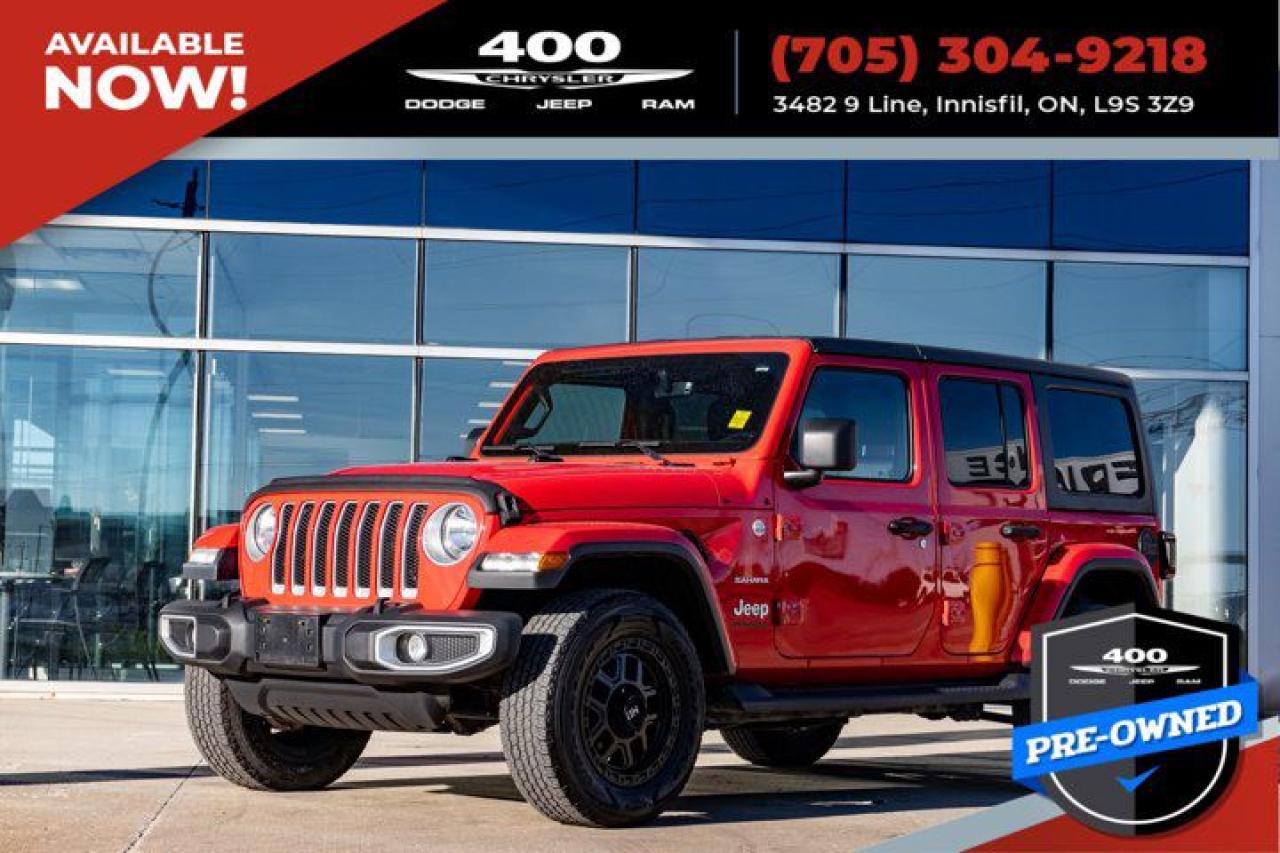 Used 2020 Jeep Wrangler Unlimited Sahara for sale in Innisfil, ON