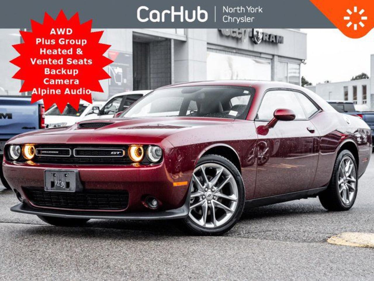 Used 2023 Dodge Challenger GT AWD Plus Group Heated Vented Seats Backup Camera for sale in Thornhill, ON