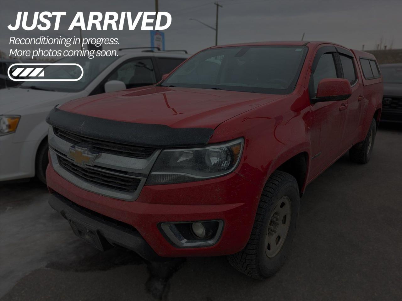 Used 2018 Chevrolet Colorado WT $225 BI-WEEKLY - NO REPORTED ACCIDENTS, WELL MAINTAINED, LOCAL TRADE, CANOPY, RUNNING BOARDS for sale in Cranbrook, BC