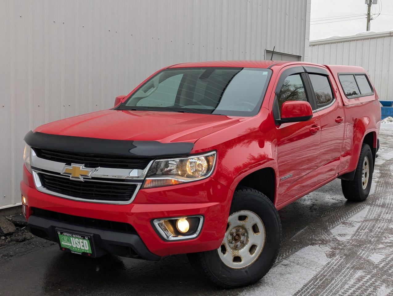 Used 2018 Chevrolet Colorado WT $225 BI-WEEKLY - NO REPORTED ACCIDENTS, WELL MAINTAINED, LOCAL TRADE, CANOPY, RUNNING BOARDS for sale in Cranbrook, BC