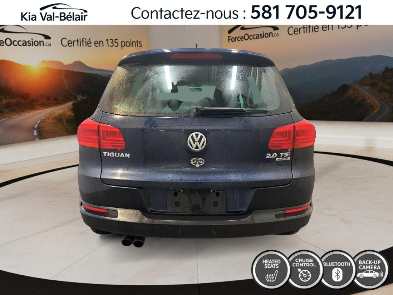 Used 2015 Volkswagen Tiguan Trendline AWD *BLUETOOTH *CRUISE *COMMANDE VOLANT for sale in Québec, QC