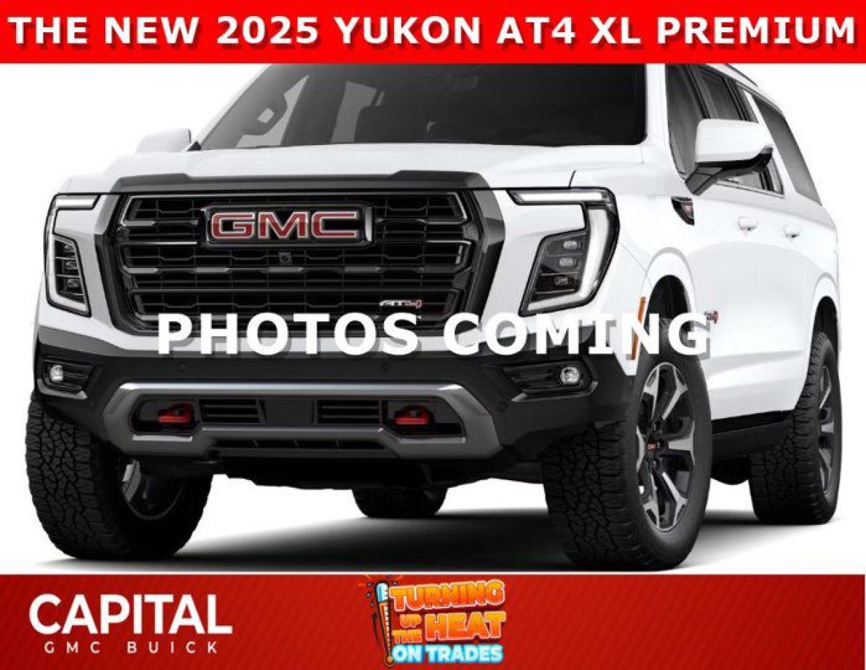 New 2025 GMC Yukon XL AT4 4WD for sale in Edmonton, AB