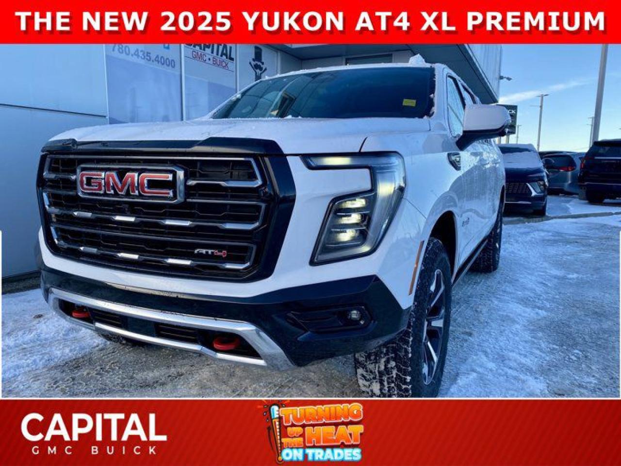 New 2025 GMC Yukon XL AT4 4WD for sale in Edmonton, AB