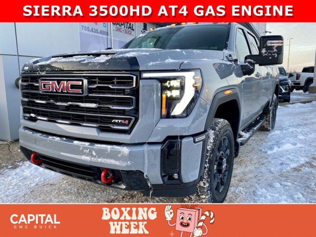 New 2025 GMC Sierra 3500 HD AT4 for sale in Edmonton, AB