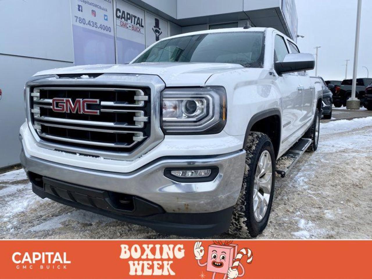 Used 2017 GMC Sierra 1500 Crew Cab SLT * SUNROOF * Z71 OFF ROAD * WIRELESS CHARGER * for sale in Edmonton, AB