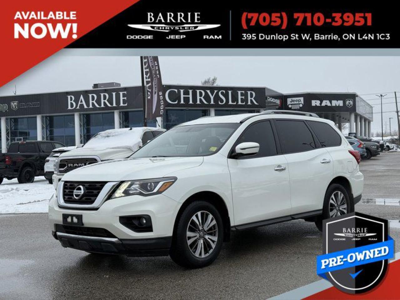 Used 2017 Nissan Pathfinder SV for sale in Barrie, ON