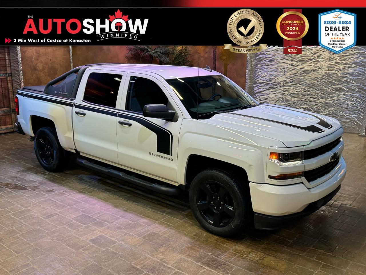 Used 2018 Chevrolet Silverado 1500 Custom - LOW KM!! 6-PASS WORK TRUCK!! for sale in Winnipeg, MB