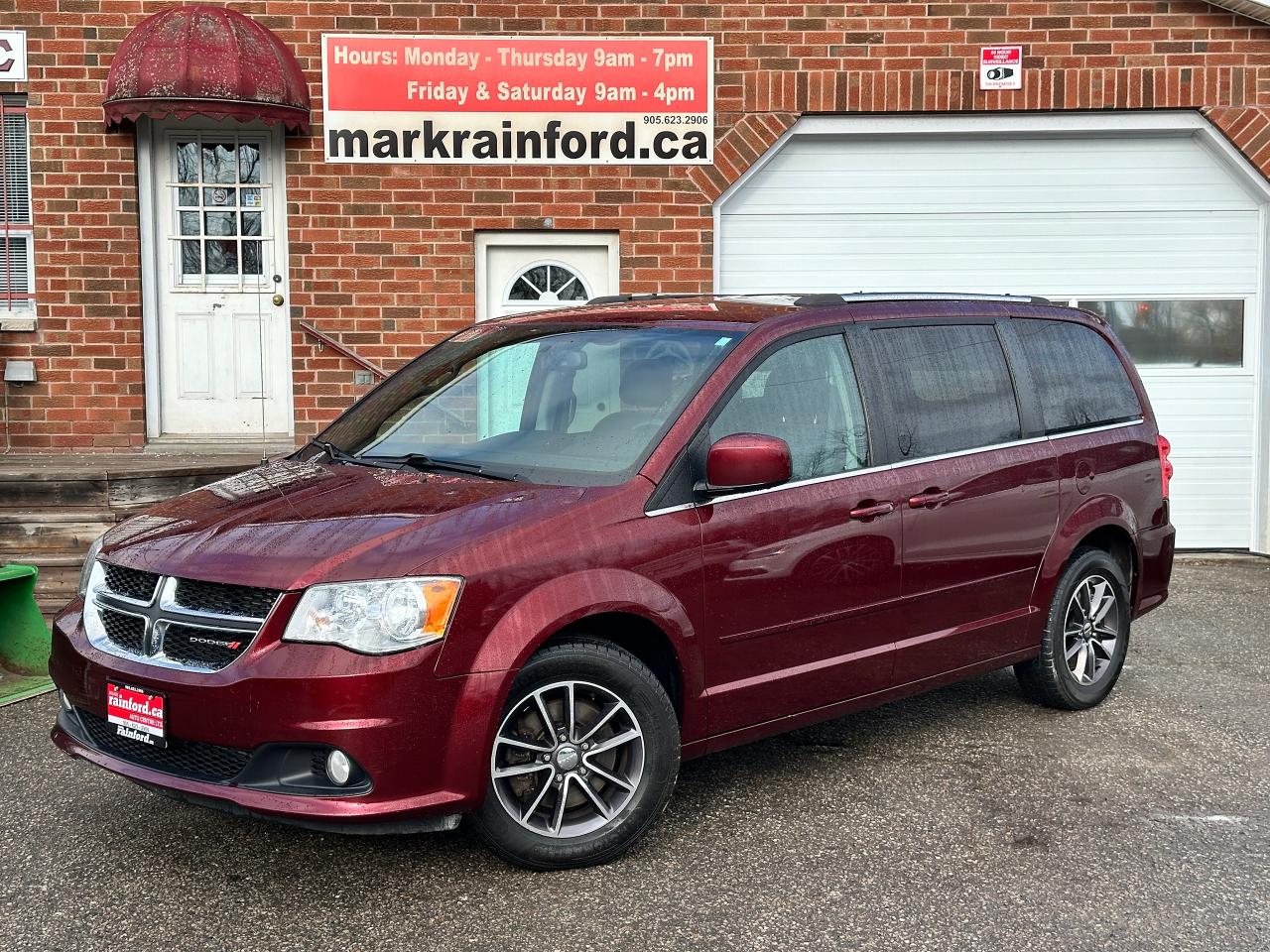 Used 2017 Dodge Grand Caravan SXT Premium Plus DVD Navigation StowNGo BackupCam for sale in Bowmanville, ON