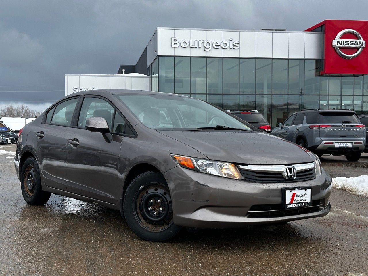 Used 2012 Honda Civic Sdn LX Automatic for sale in Midland, ON