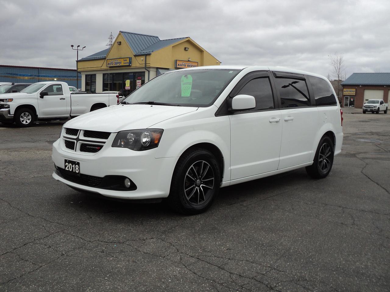 Used 2018 Dodge Grand Caravan GT 7Seater  LeatherHeatedSeats 3.6L Stow-N-Go for sale in Brantford, ON