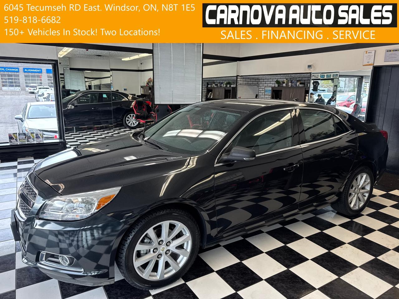 Used 2013 Chevrolet Malibu LT+Bluetooth+A/C+Engine Remote Start+ACCIDENT FREE for sale in Windsor, ON