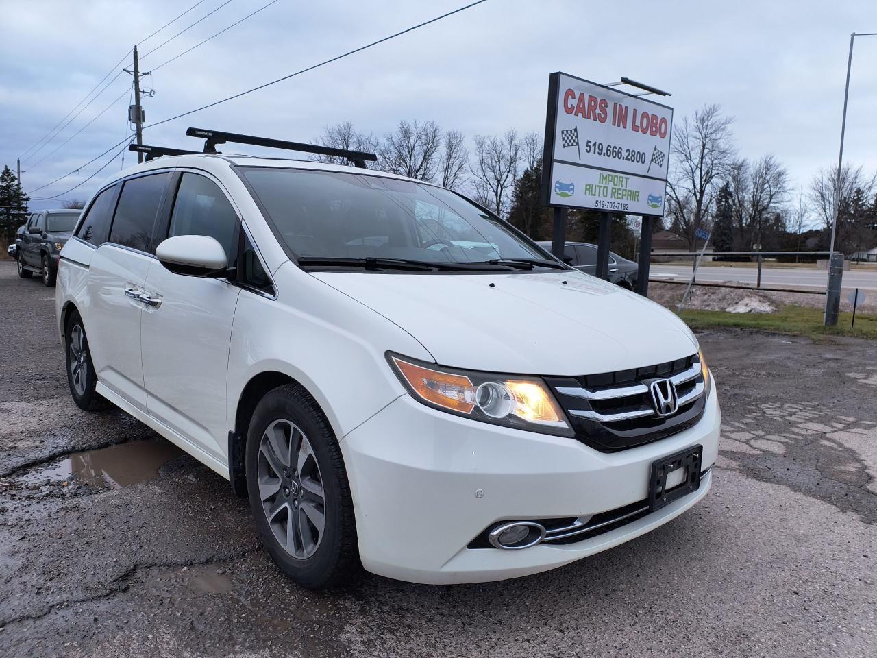 Used 2014 Honda Odyssey Touring w/RES & Navi for sale in Komoka, ON