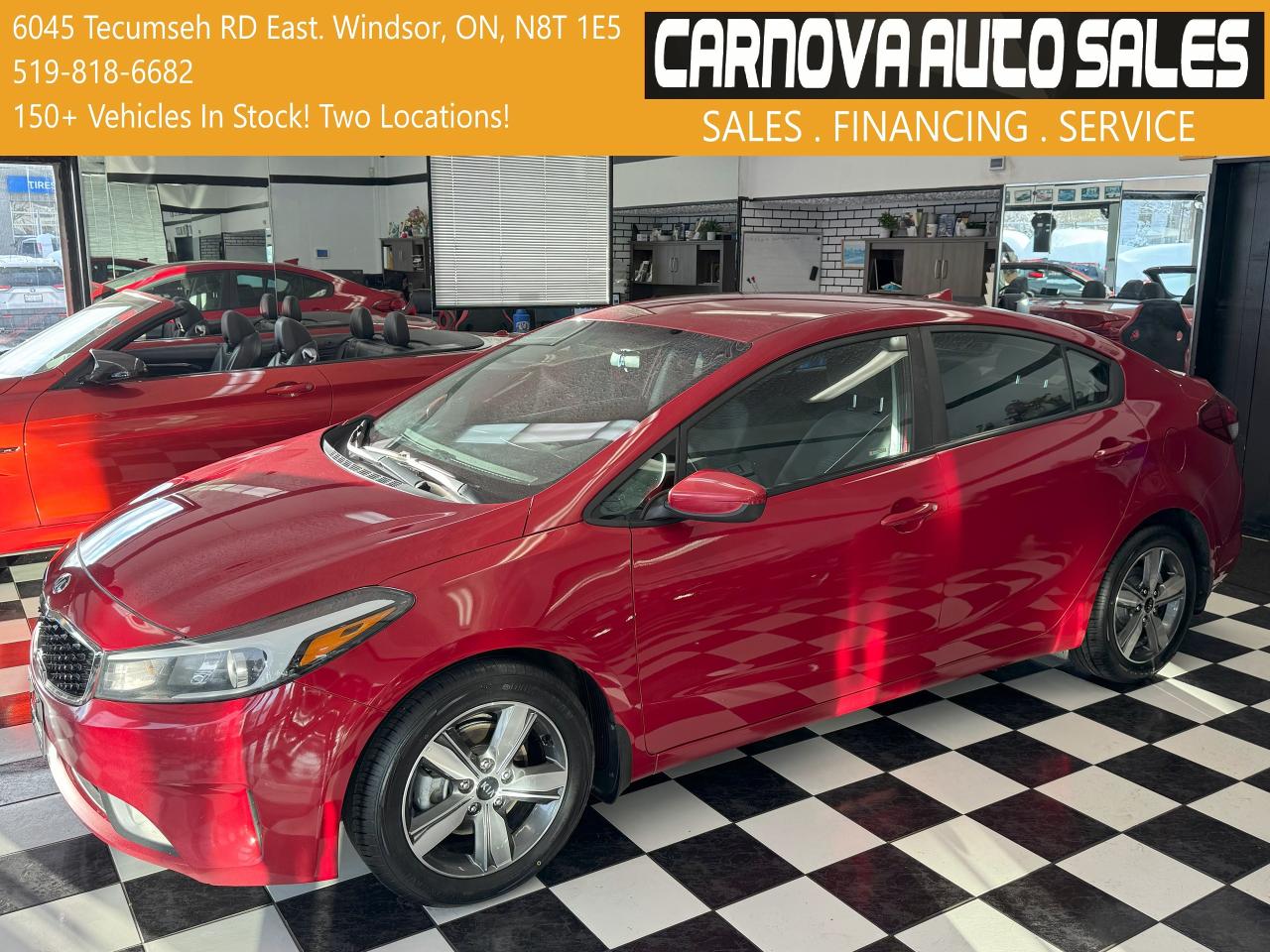 Used 2018 Kia Forte LX+Camera+ApplePlay+New Tires+New Brakes for sale in Windsor, ON