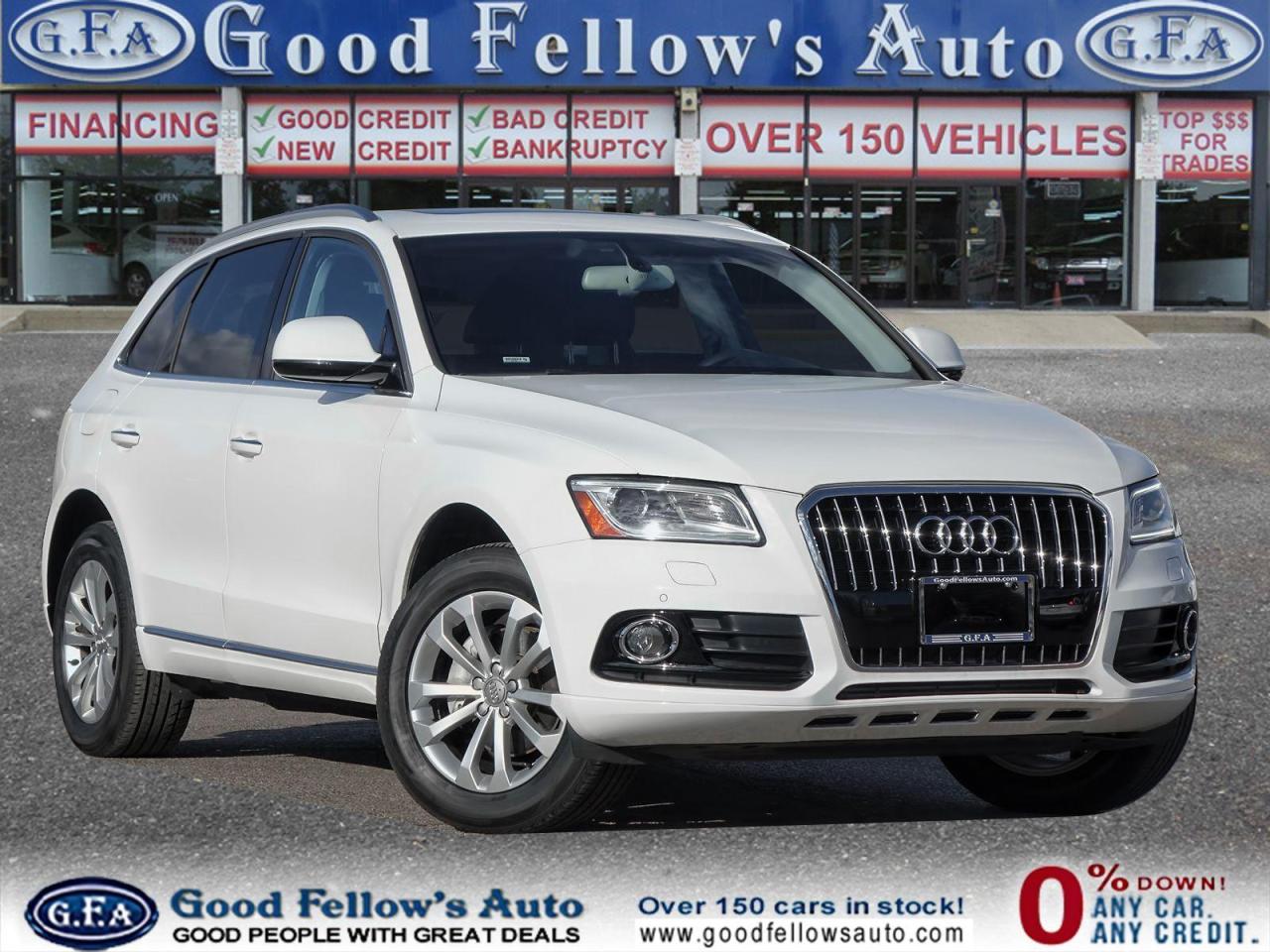 2017 Audi Q5 PROGRESSIV QUATTRO MODEL, LEATHER SEATS, SUNROOF,