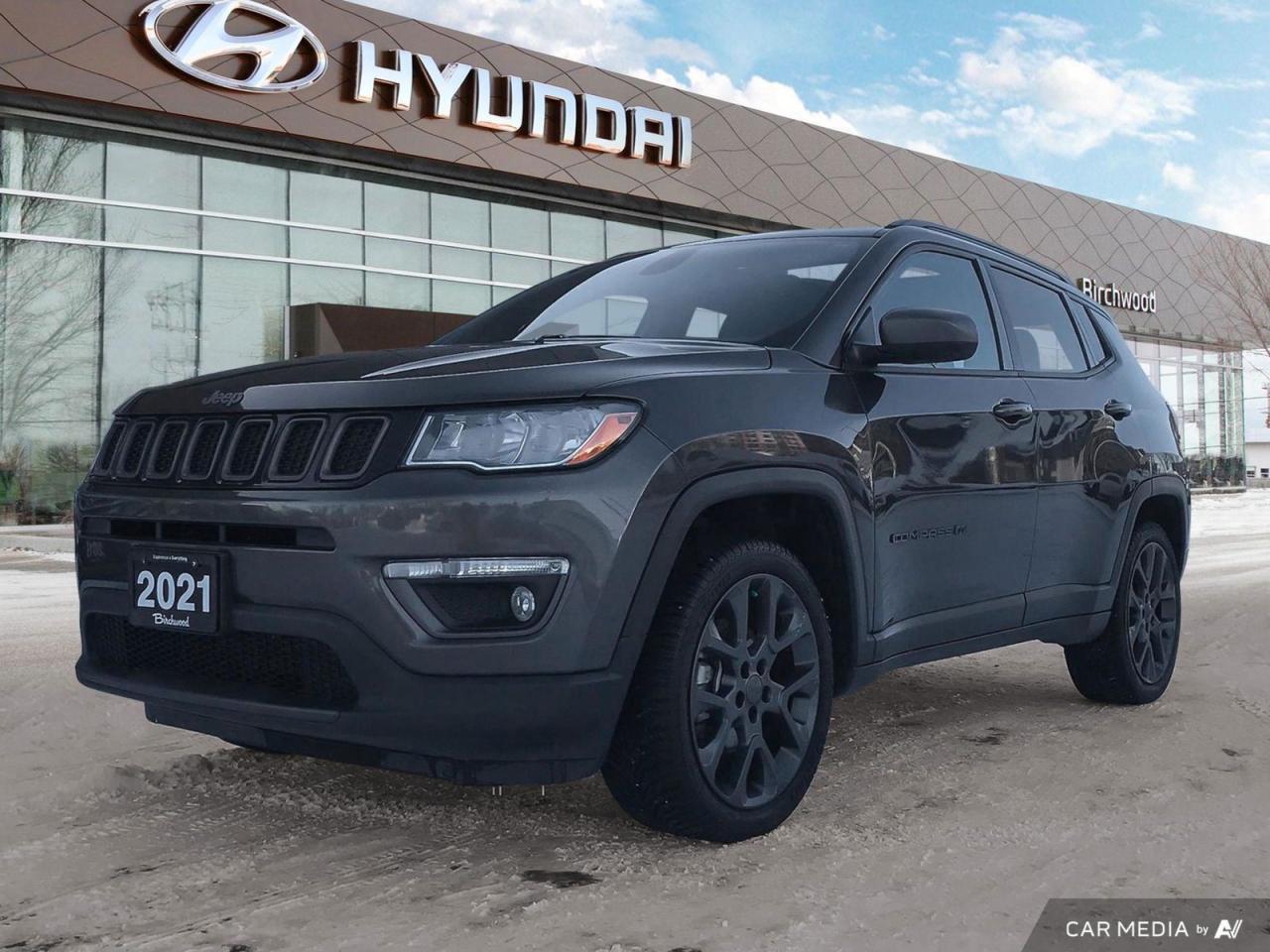 Used 2021 Jeep Compass 80th Anniversary Heated Leather Seats | Remote Start | Dual Pane Sunroof for sale in Winnipeg, MB