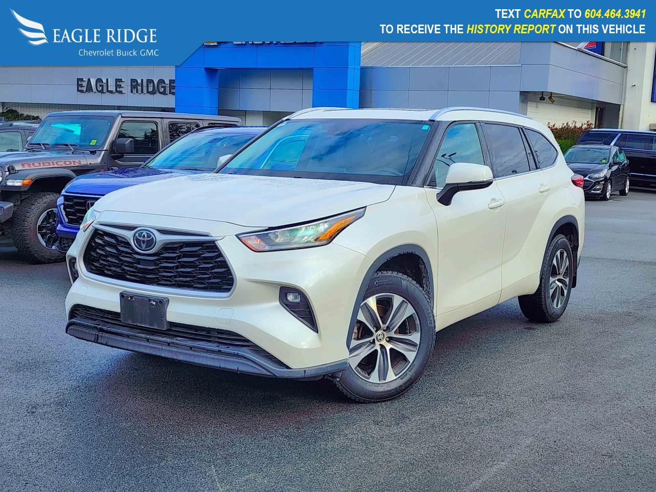 Used 2020 Toyota Highlander XLE Power moonroof, Power steering, Power windows, Rear anti-roll bar, Rear reading lights, Remote keyless entry, Steering wheel mounted audio controls, Sun blinds, Tachometer for sale in Coquitlam, BC