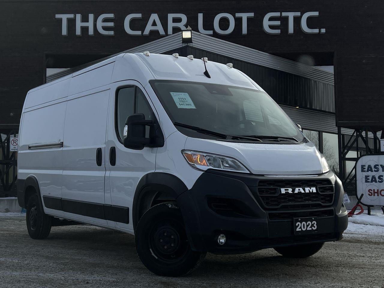 Used 2023 RAM 3500 ProMaster High Roof BACK UP CAM, SIRIUS XM, BLUETOOTH!! for sale in Sudbury, ON