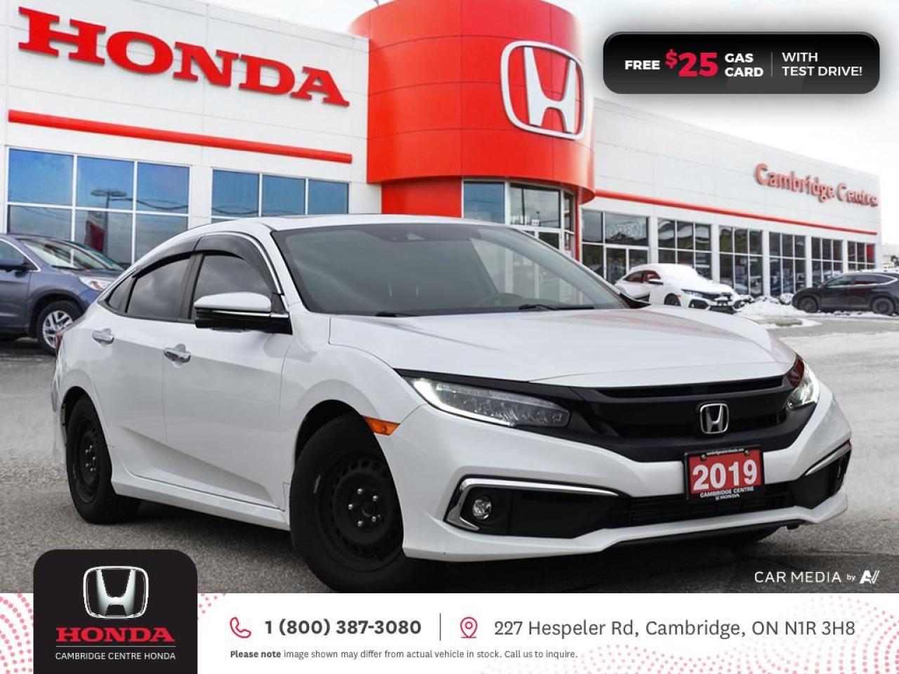 Used 2019 Honda Civic Touring REARVIEW CAMERA | GPS NAVIGATION | HONDA SENSING TECHNOLOGIES for sale in Cambridge, ON