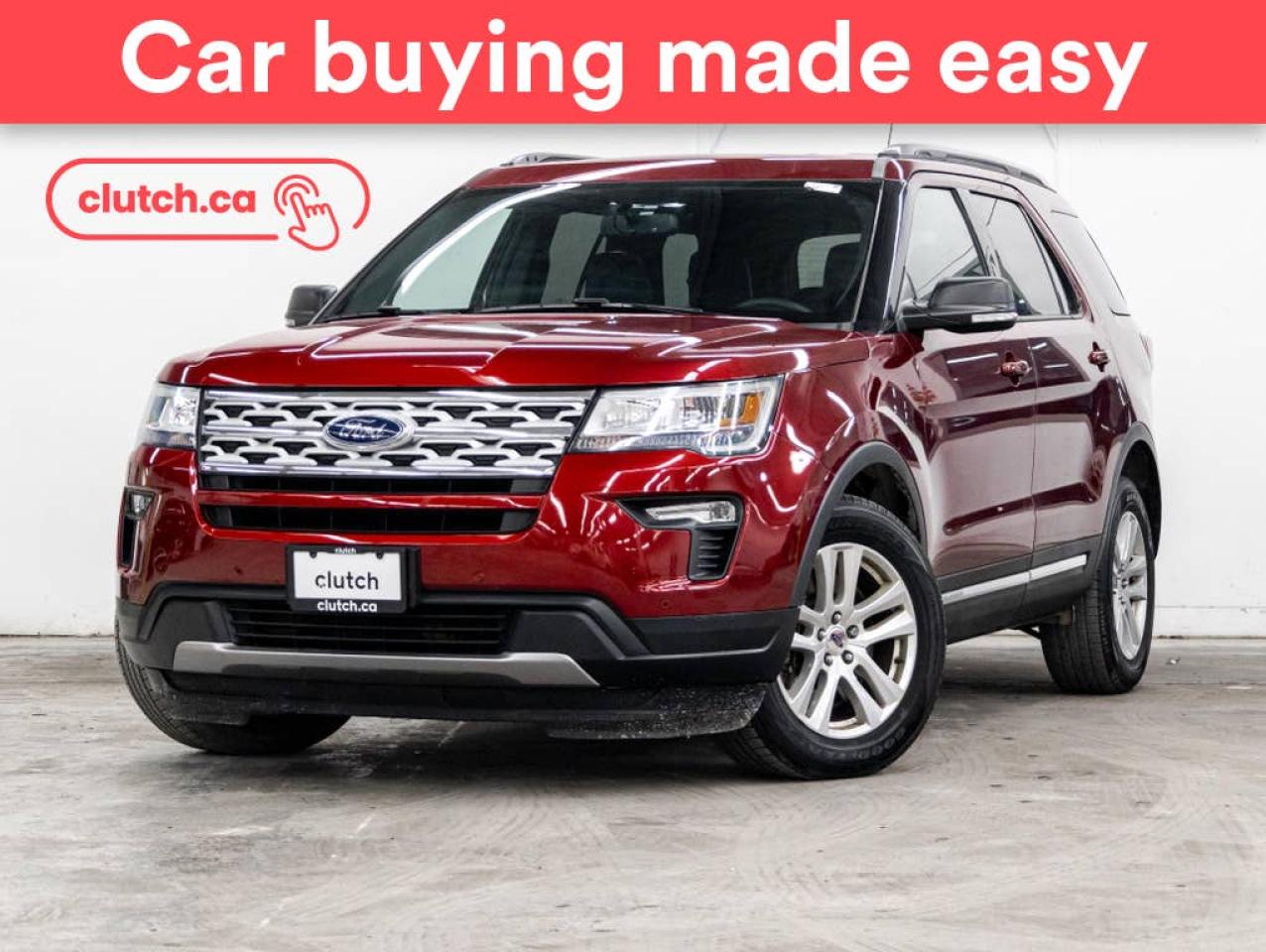 Used 2019 Ford Explorer XLT 4WD w/ SYNC 3, Apple CarPlay & Android Auto, Heated Front Seats for sale in Toronto, ON