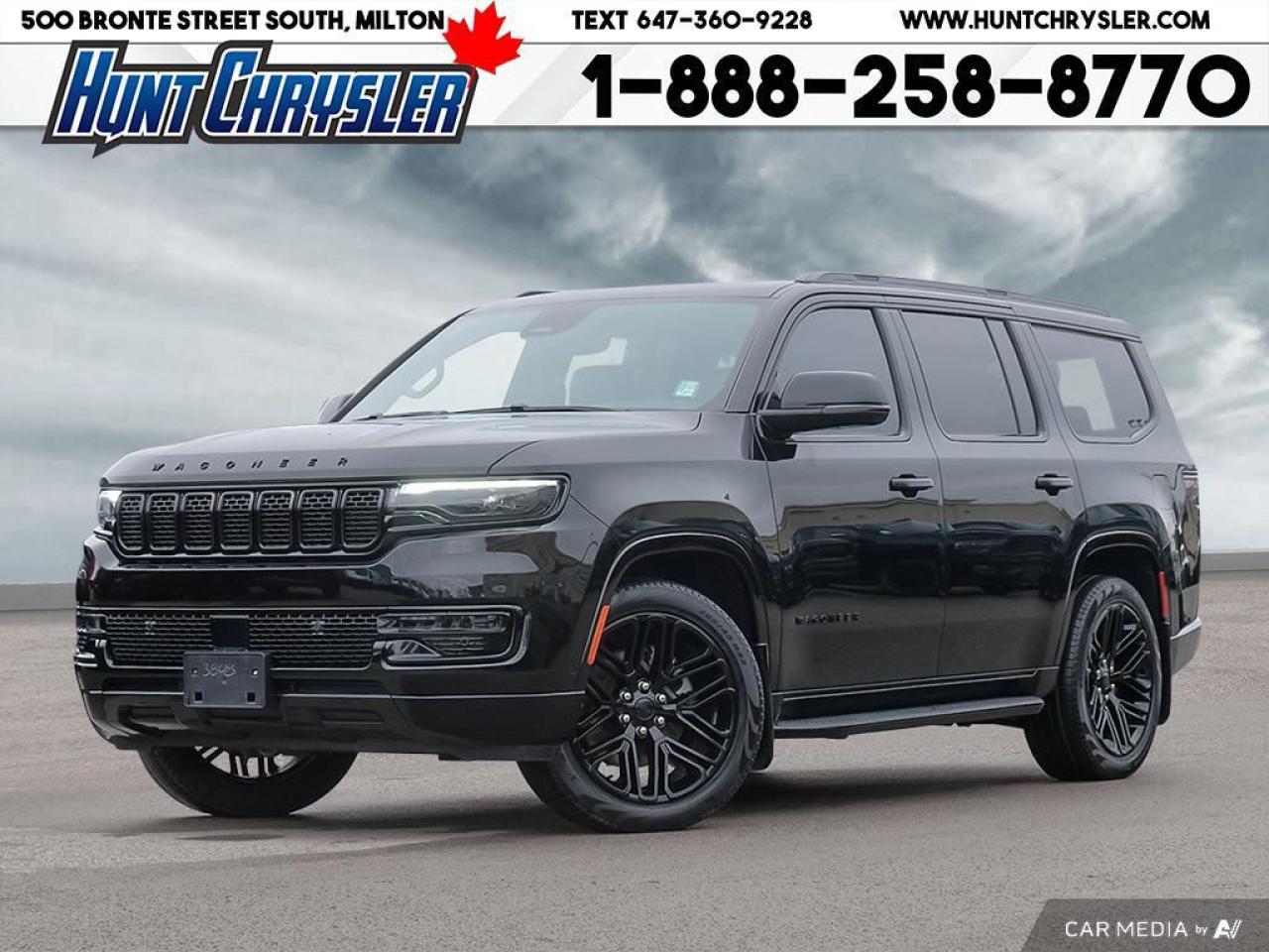 Used 2023 Jeep Wagoneer SERIES II CARBIDE | 22s | PANO | TECH | SAFETY | 7 for sale in Milton, ON