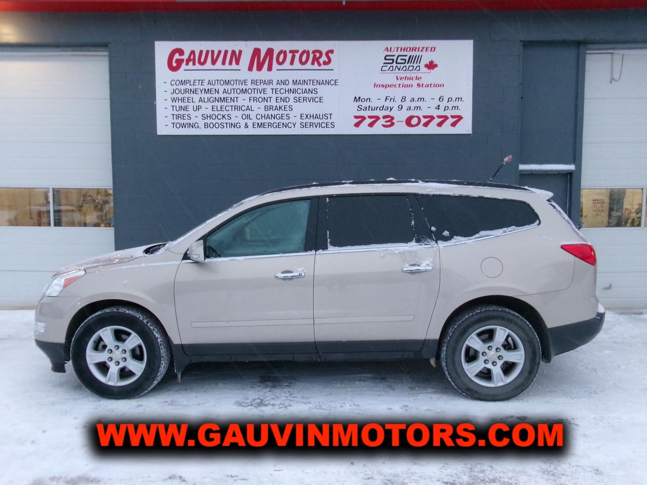 Used 2010 Chevrolet Traverse AWD Loaded,7 Pass, Beautiful Condition! Great Deal for sale in Swift Current, SK