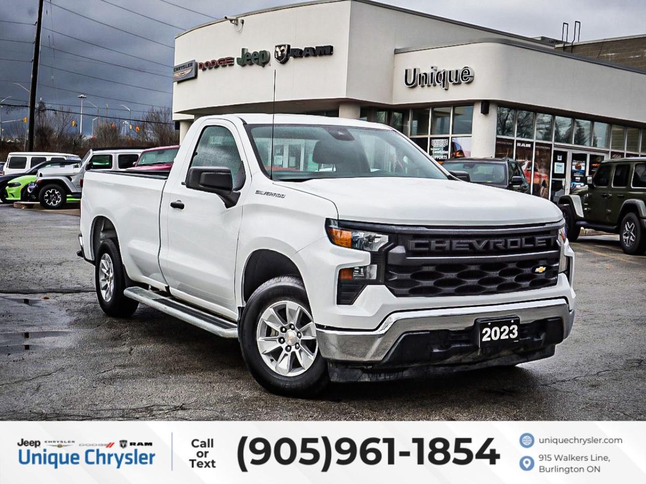 Used 2023 Chevrolet Silverado 1500 Work Truck| LOW KM'S| for sale in Burlington, ON