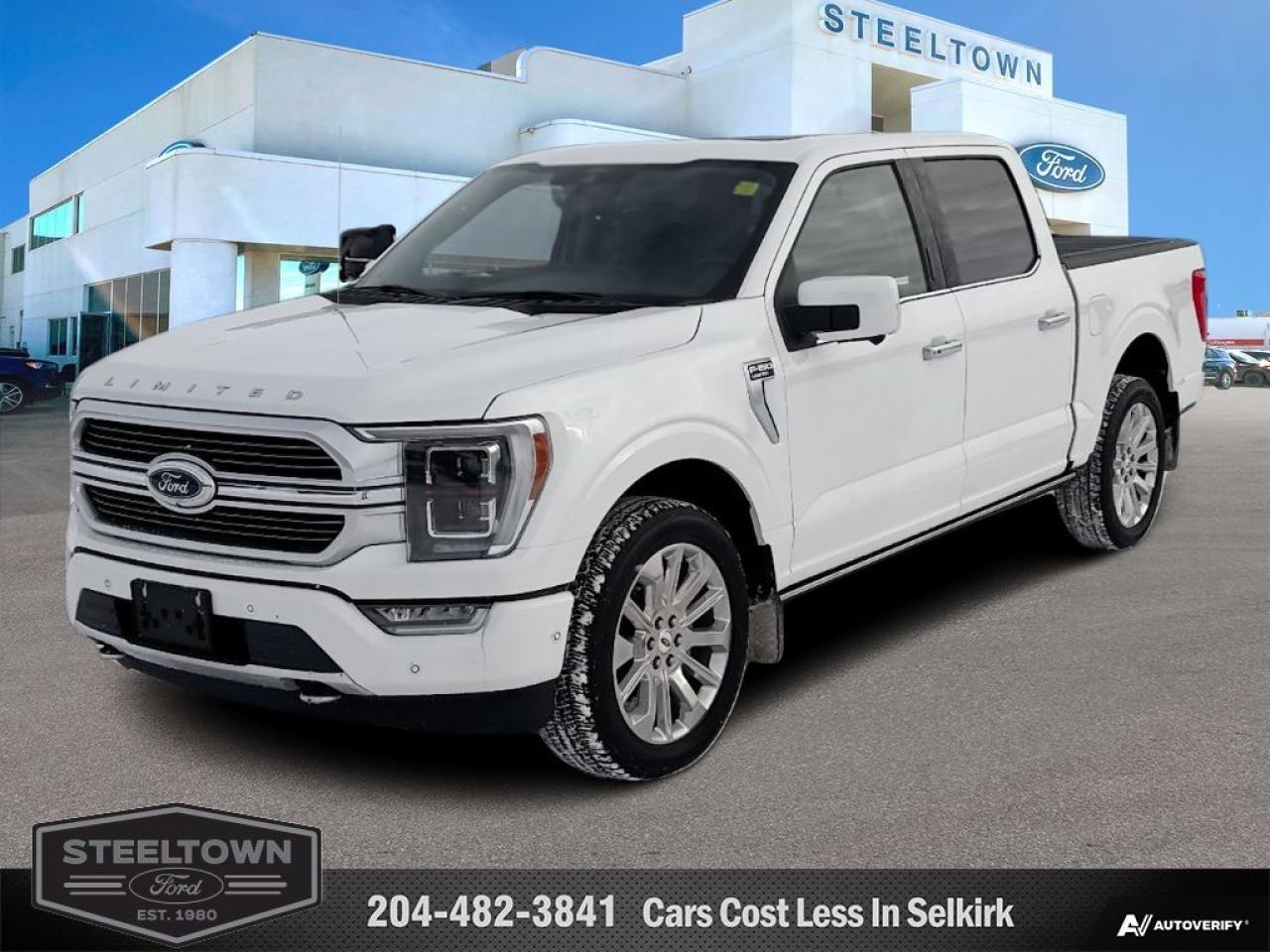 Used 2022 Ford F-150 limited crew 4x4 moonroof  - Leather Seats for sale in Selkirk, MB