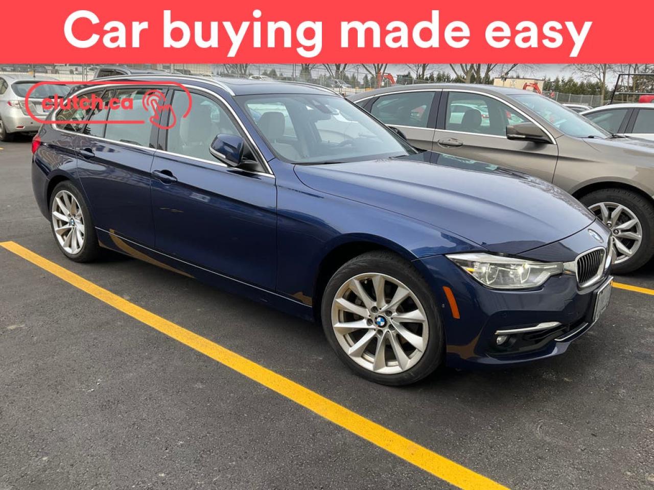 Used 2017 BMW 3 Series 330i xDrive AWD w/ Apple CarPlay, Dual Zone A/C, Panoramic Sunroof for sale in Toronto, ON