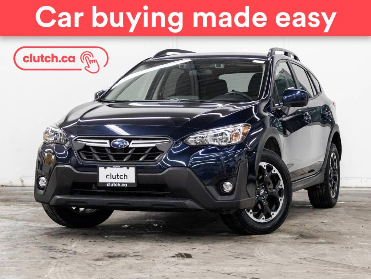 Used 2021 Subaru XV Crosstrek Touring AWD w/ EyeSight Pkg w/ Apple CarPlay & Android Auto, A/C, Rearview Cam for sale in Toronto, ON