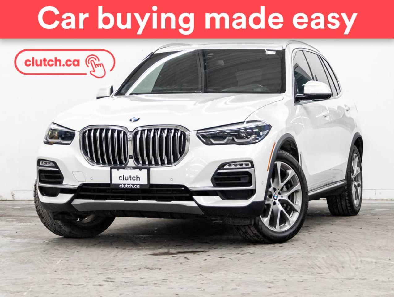 Used 2019 BMW X5 xDrive40i AWD w/ Apple CarPlay & Android Auto, Power Moonroof, Nav for sale in Toronto, ON