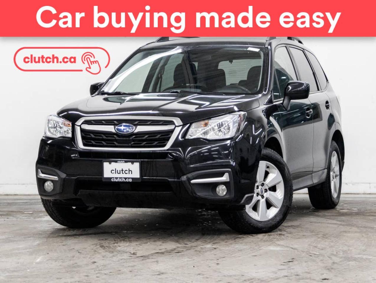 Used 2018 Subaru Forester 2.5i Convenience AWD w/ Cruise Control, A/C, Rearview Cam for sale in Toronto, ON