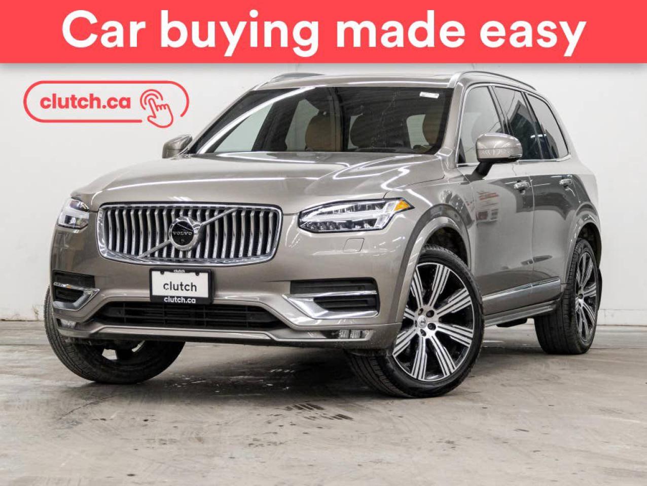 Used 2022 Volvo XC90 T6 Inscription AWD w/ Apple CarPlay & Android Auto, Multi Zone A/C, Panoramic Sunroof for sale in Toronto, ON