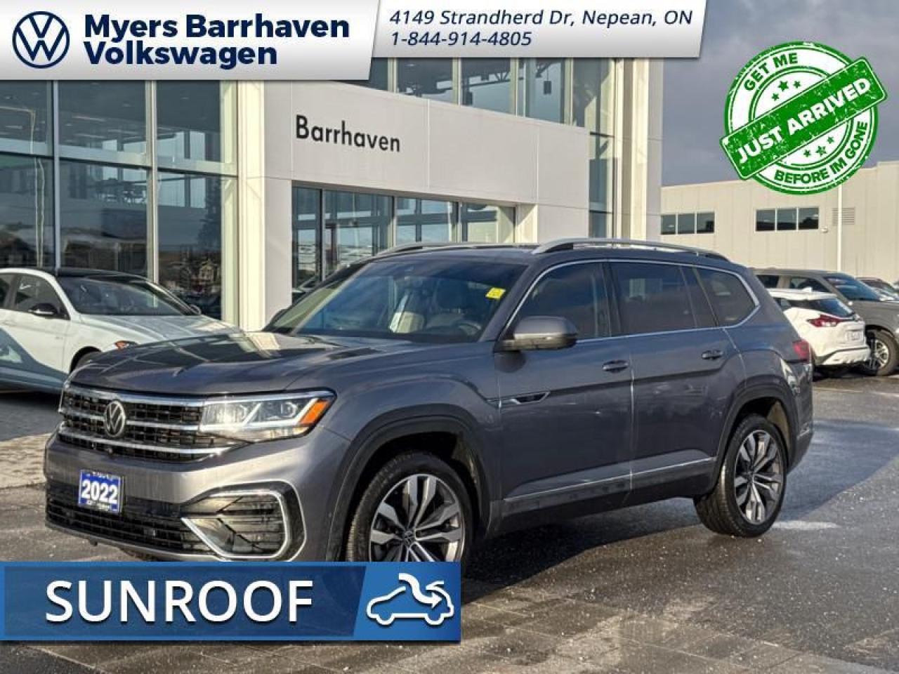 Used 2022 Volkswagen Atlas Execline 3.6 FSI  - Sunroof for sale in Nepean, ON