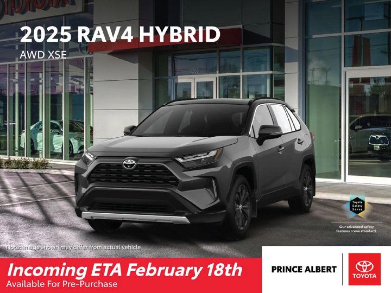 New 2025 Toyota RAV4 HYBRID XSE AWD for sale in Prince Albert, SK