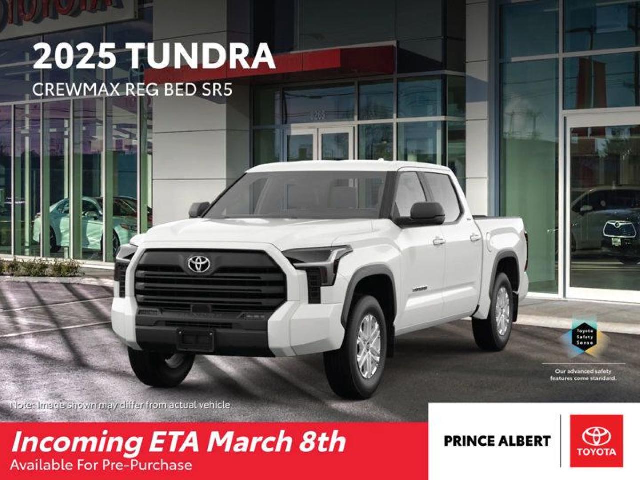 New 2025 Toyota Tundra SR for sale in Prince Albert, SK