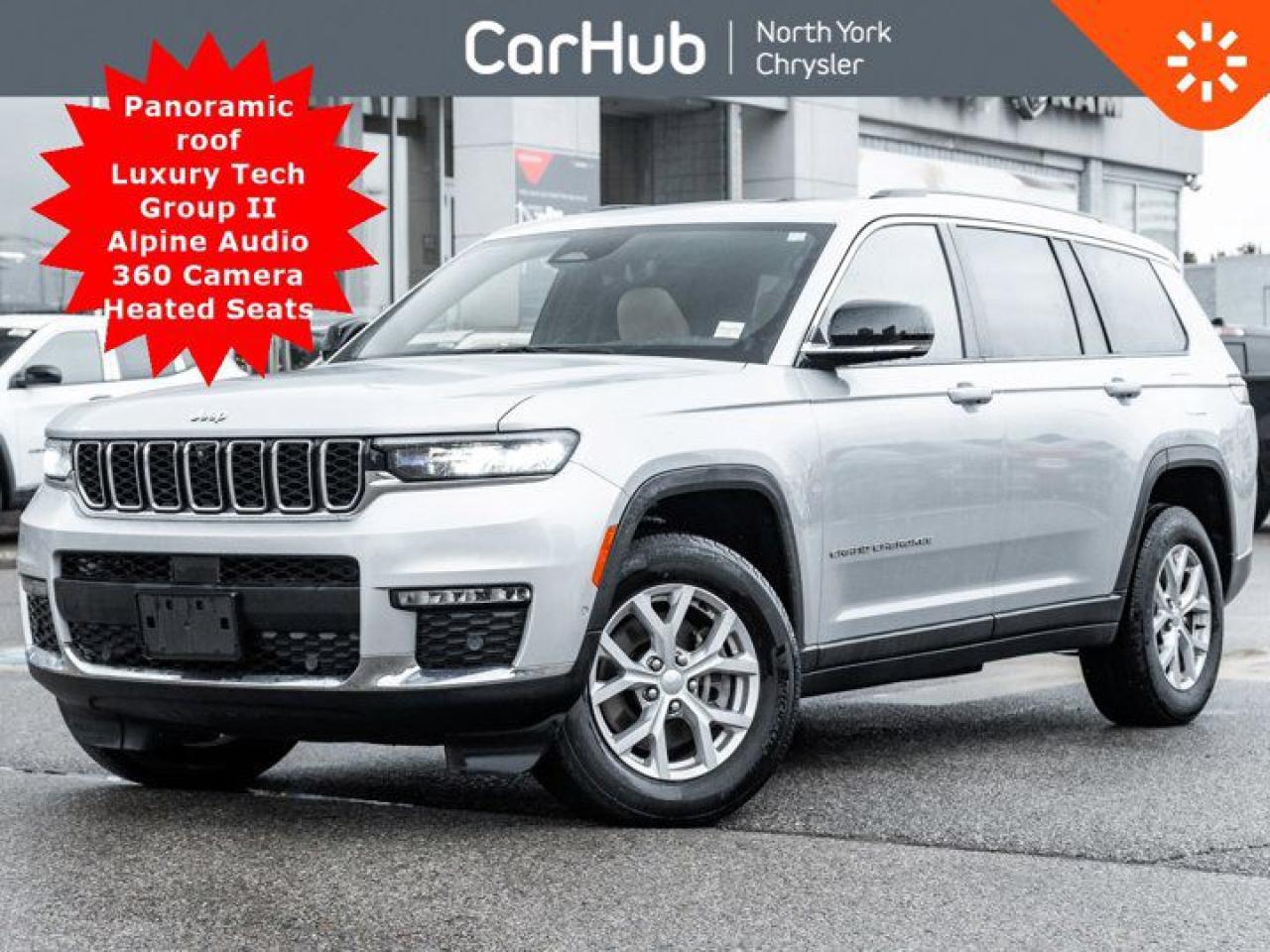 Used 2023 Jeep Grand Cherokee L Limited Panoroof Luxury Tech Group II Alpine Audio for sale in Thornhill, ON